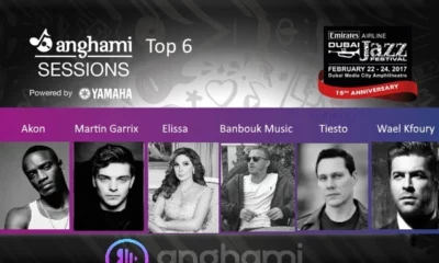 Anghami has rewarded Banbouk Music for hitting 200000 plays in 1 Day and 5 more artists