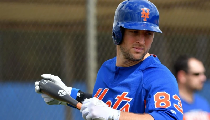 Tim Tebow will report to major league camp for Mets in February