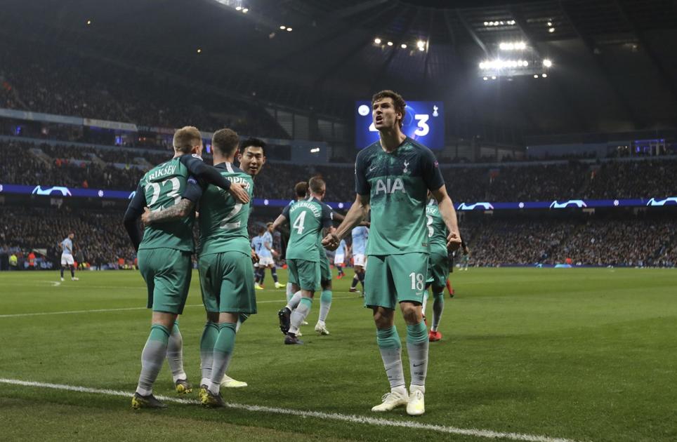 Champions League: Tottenham falls to Manchester City however the meeting goal places him in the Champions League semi-finals