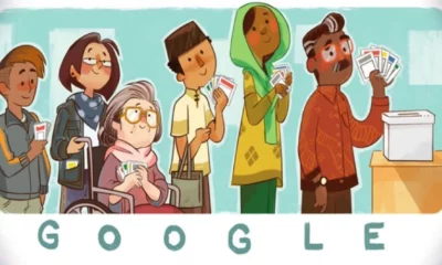 Indonesia Election 2019 Google Doodle Also Celebrating 2019 Elections