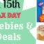 How to Get Free Food on Tax Day 2019, Tax Day Deals and Freebies