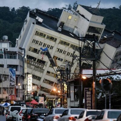 la fg taiwan earthquake