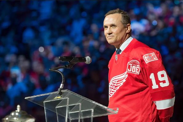 Red Wings report news conference with previous captain Steve Yzerman Friday afternoon