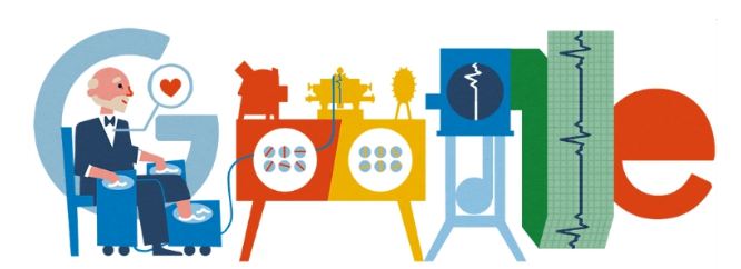 Willem Einthoven Google Doodle