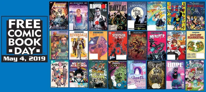 Free Comic Book Day 2019 Full List of Comic Books Declared