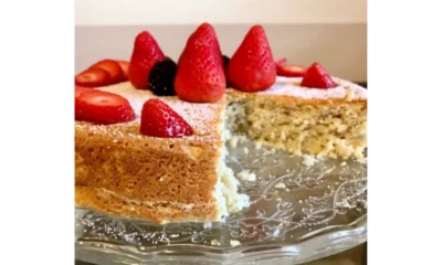 Healthy Recipe Almond Cake Recipe by Kerllen Bittencourt Rego