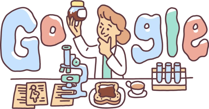 Hematologist Lucy Wills Google Doodle