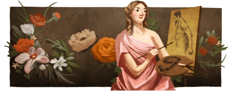 Michaelina Wautier The Belgian artist on the Google homepage as Doodle
