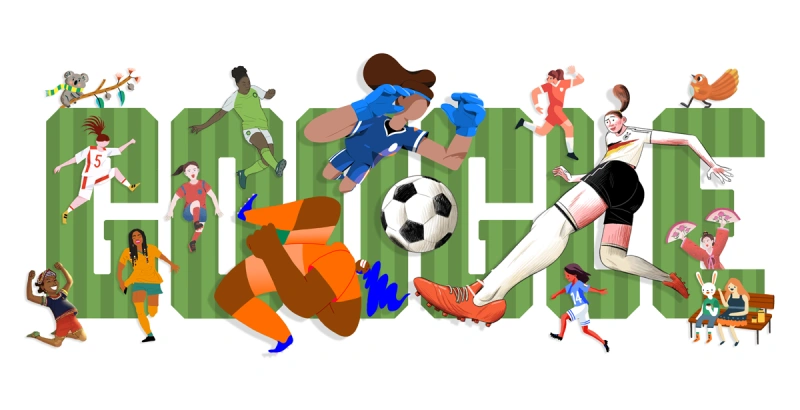Womens World Cup 2019 Google Doodle