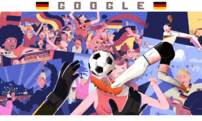 Womens World Cup Day 2 Google Doodle