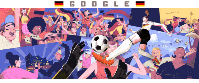 Womens World Cup Day 2 Google Doodle