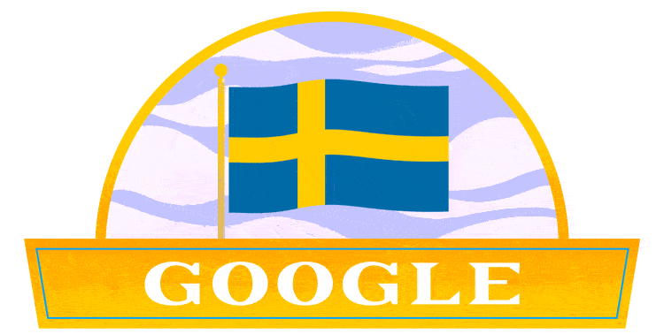 sweden national day 2019 google doodle