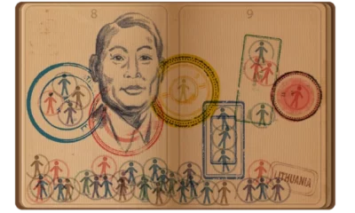 Chiune Sugihara Google Doodle