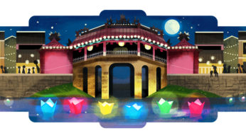 Hội An: Google celebrates Hoi An Lantern Full Moon Festival, doodle indicates colorful lanterns with full moonlight