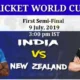 India vs New Zealand ICC Cricket World Cup 2019 Semifinal