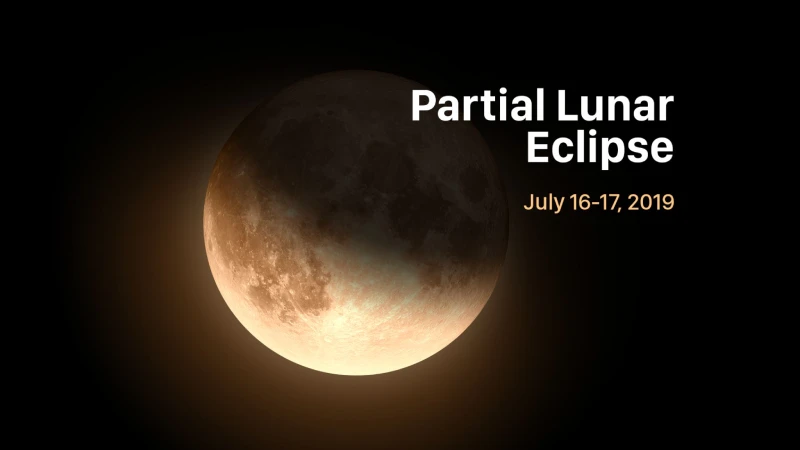 Partial Lunar Eclipse 2019