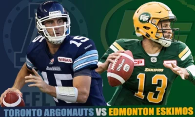 Toronto Argonauts vs Edmonton Eskimos CFL 2019 – Preview Prediction Match Details TV Channel