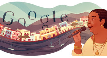 Cesária Évora – Google Doodle Celebrates Cape Verdean singer Barefoot Diva’s 78th birthday