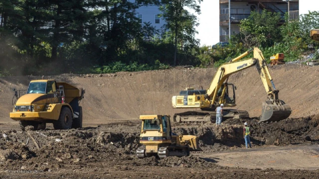 Dirt Work Trucking Needed After Flooding Land Deveoping