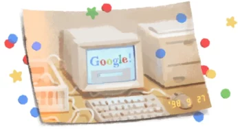 Google’s 21st Birthday: Doodle Denotes Happy 21st Birthday, Google!​