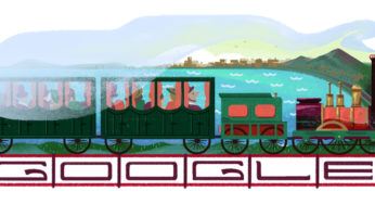 Google Doodle Marks 180th Anniversary of the First Italian Railroad Inauguration