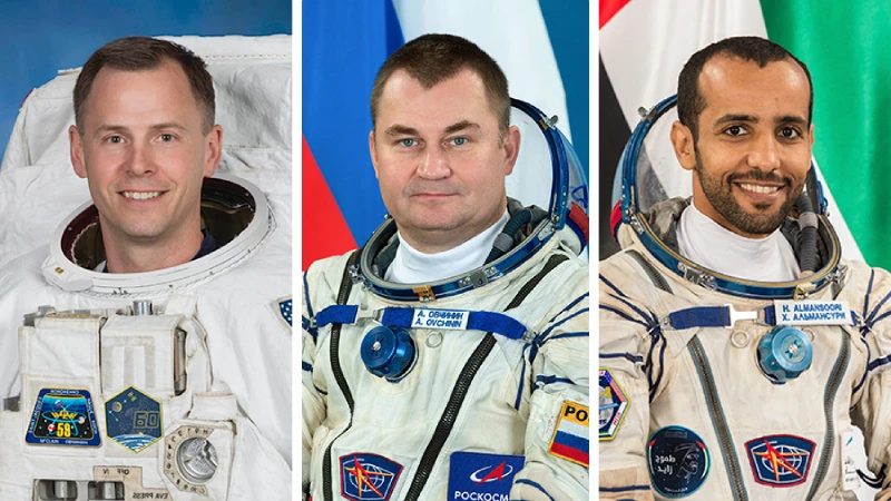 Three International Space Station fliers set for coming back to Earth