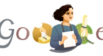 Google doodle is celebrating Matilde Hidalgo de Procel, an Ecuadorian pioneer of women’s rights