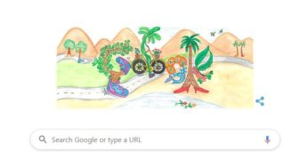 Doodle for Google 2019 – India Winner: Google honored Children’s Day with a doodle