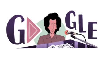 Michel Berger – Google celebrates French singer and songwriter’s 72nd birthday with animated video Doodle