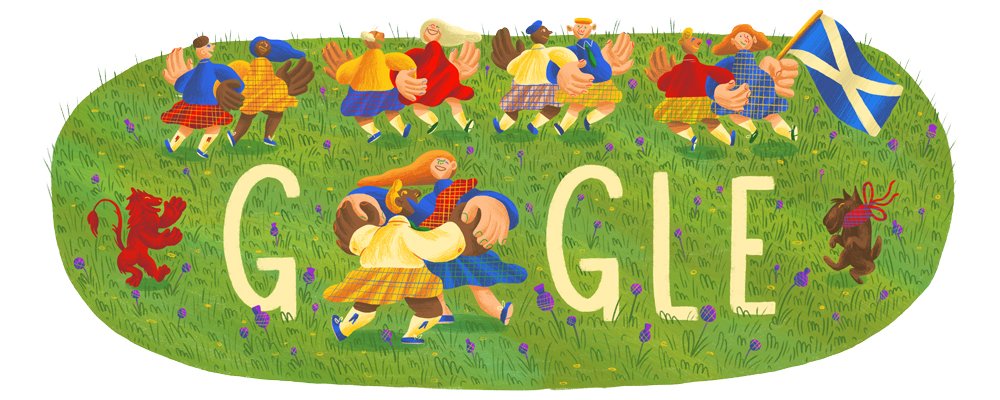 St. Andrew's Day 2019- Google Doodle celebrates Saint Andrew day