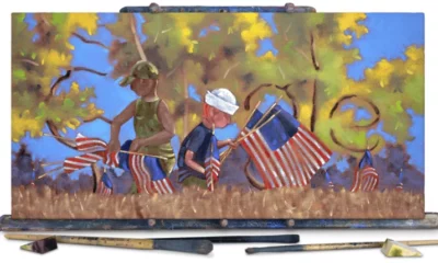Veterans Day 2019 Google Doodle