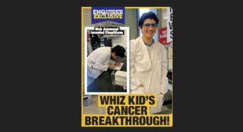 WHIZ KID’S CANCER BREAKTHROUGH!