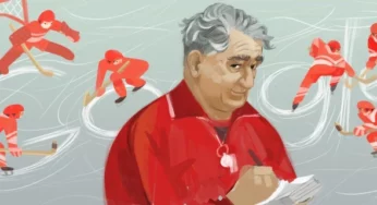 Anatoly Tarasov: Google Doodle celebrates the father of Russian hockey’s 101st birthday