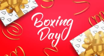 Boxing Day 2019 celebration after Christmas Day