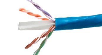 What is the most common type of cable used in networking?