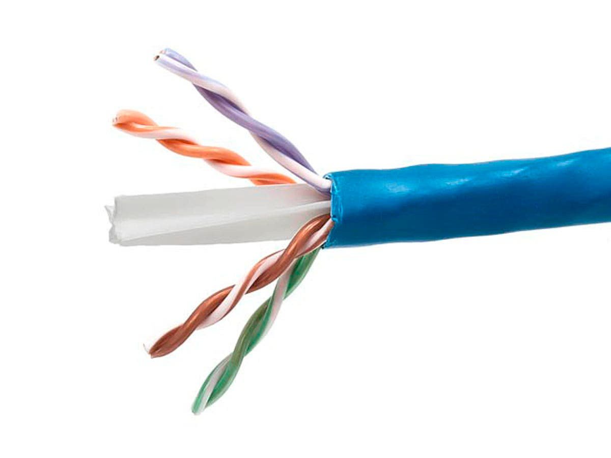 What is the most common type of cable used in networking