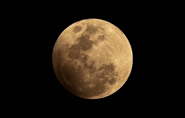 penumbral Lunar Eclipse, Full Wolf Moon