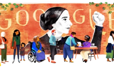 Susan B. Anthony Google Doodle