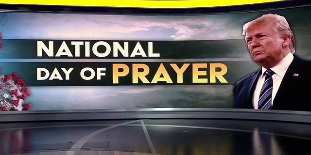 Donald Trump National Day of Prayer coronavirus