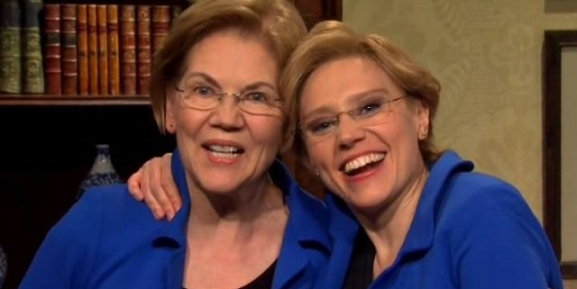 Saturday Night Live Brings in U.S. Sen. Elizabeth Warren meets Kate McKinnon as Fox News host Laura Ingraham