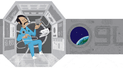 wubbo ockels 74th birthday google doodle