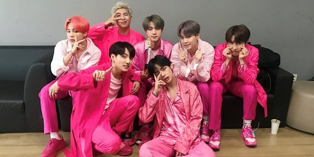 Korean Boy Band BTS Music Video Boy With Luv