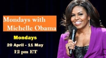 Michelle Obama launches online children’s book reading series “Mondays with Michelle Obama”