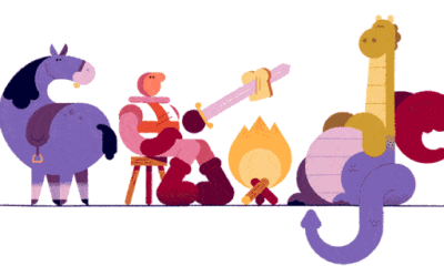 St. George Day 2020 google doodle