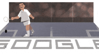 Celebrating Hashim Khan: Google Doodle honours Pakistani squash player who won the British Open Squash Championships