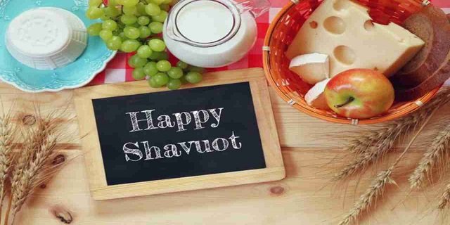 Happy Shavuot feast of weeks