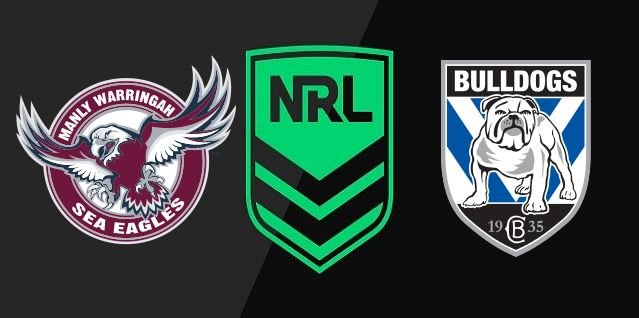 Sea Eagles vs Bulldogs 2020 NRL