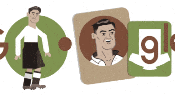 Frank Soo: Google Doodle celebrates first English football player of non-European descent to represent England