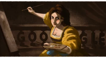 Artemisia Gentileschi: Google Doodle celebrates the Italian painter’s 427th birthday