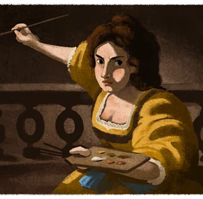 Artemisia Gentileschi Google Doodle